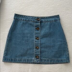 Forever 21 Y2K mini skirt with buttons